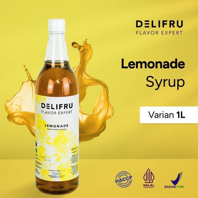 

SALE Delifru Syrup Lemonade - Sirup Lemon 1 Liter