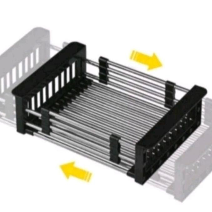 Paket Kitchen Sink INOBE 6045 BLACK TIRISAN TARIK /Sink INOBE 6045 HITAM