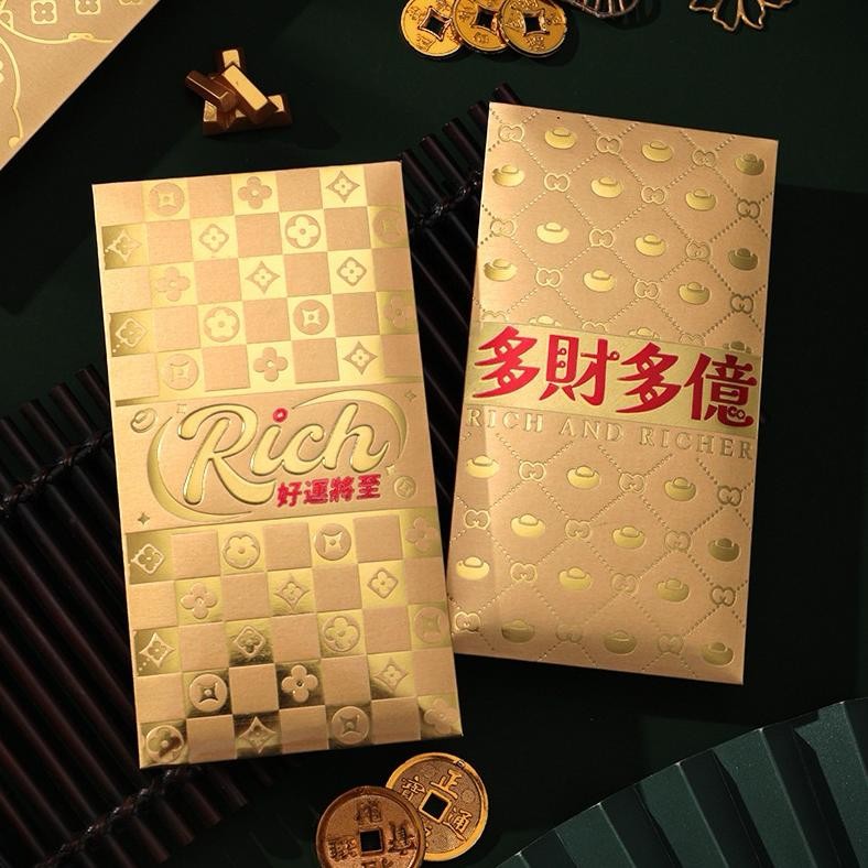 

Angpao Panjang Imlek Gold Premium Tebal 2025