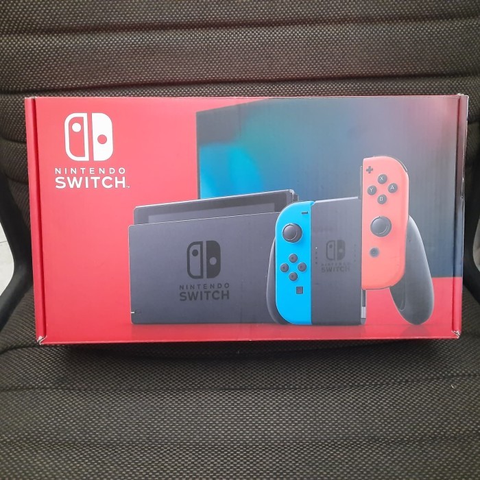 Box Nintendo Switch V2 Neon