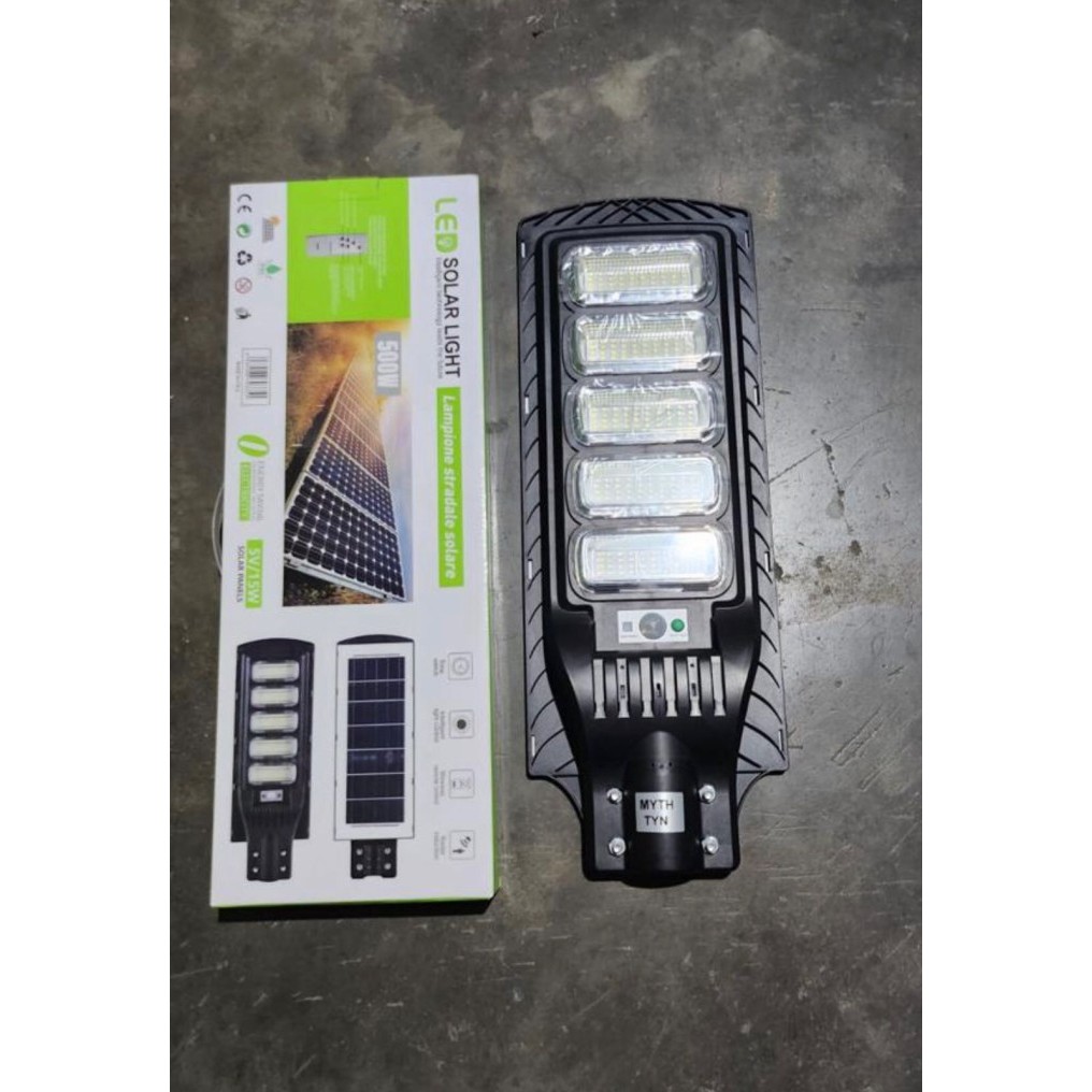 Promo Lampu Pju Tenaga Surya Matahari 500W 500W Lampu Jalan Pju Solar Cell