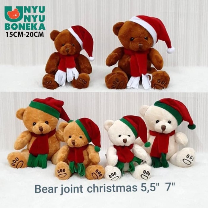 

Natal Boneka Natal Teddy Bear Souvenir merry christmas gereja kado Limited