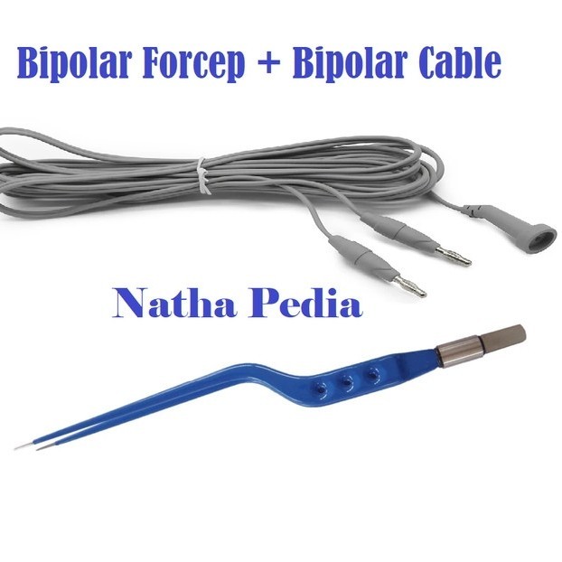 Pinset Coagulasi Bipolar Forceps Forcep Esu Electrosurgery Couter