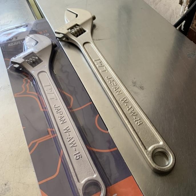 Kunci Inggris Iwt 15 18 Inch Satin Chrome Vanadium Japan Satuan  Ready