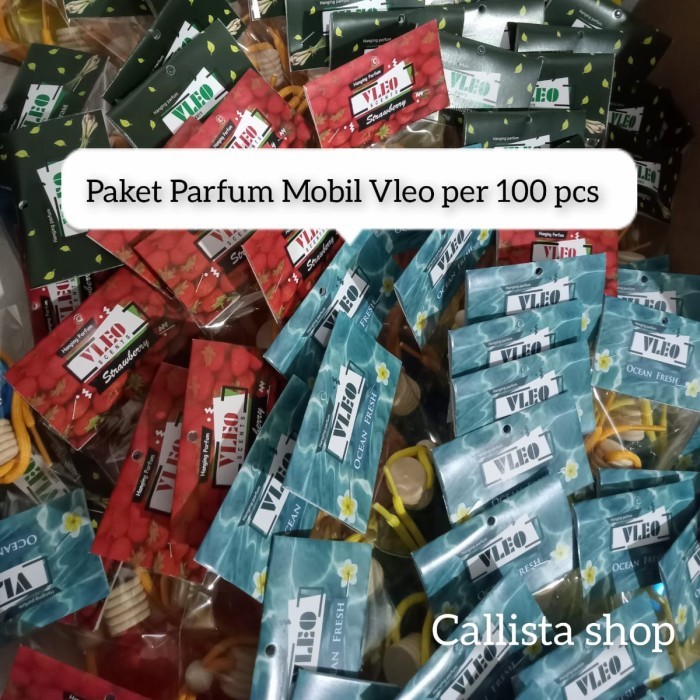 Termurah Paket Bazar Parfum Mobil Vleo Scent Per 100 Pcs