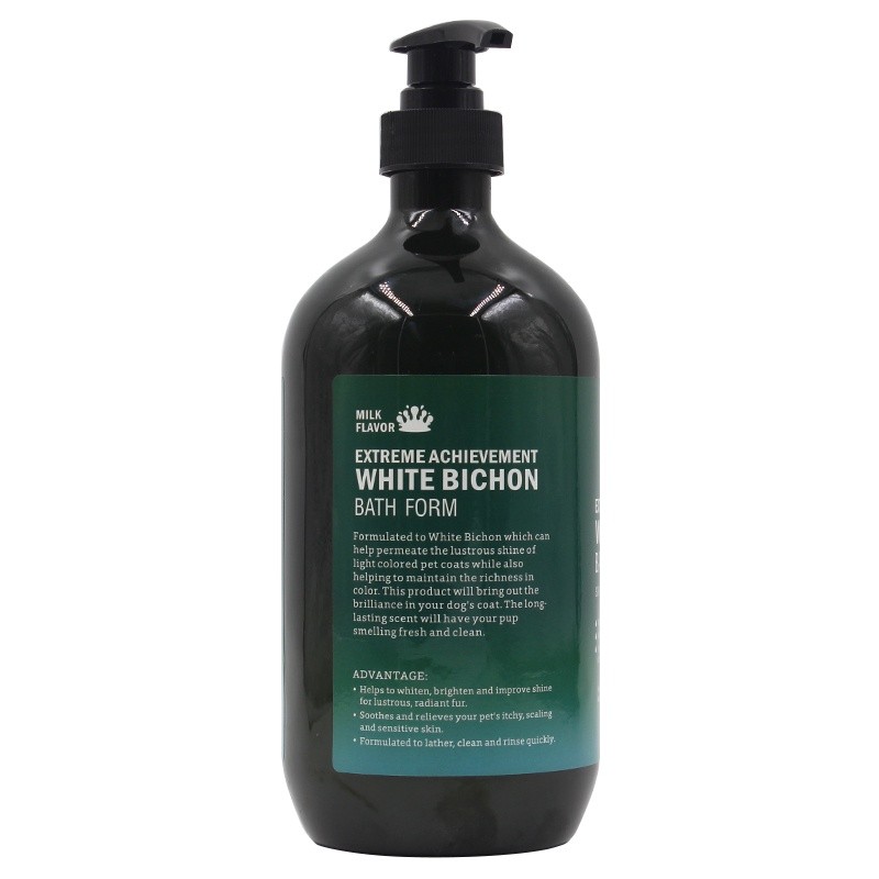 Ultima Extreme Achievement White Bichon Bath Form Shampoo 1000 ML - Shampoo Anjing Bichon