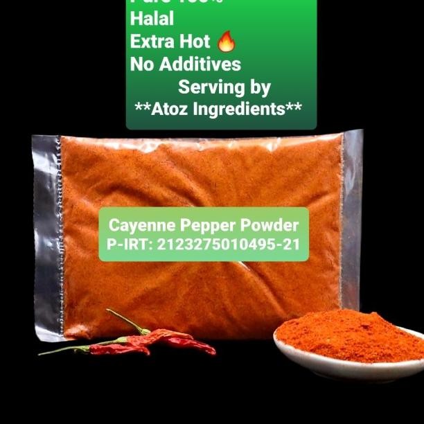 

Cayenne Pepper 1Kg/ Bubuk Cabe Cayenne 1Kg