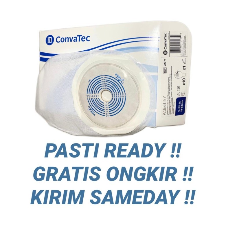 

BRG BARU CONVATEC ACTIVE LIFE ONE PIECE 22771 KANTONG COLOSTOMY