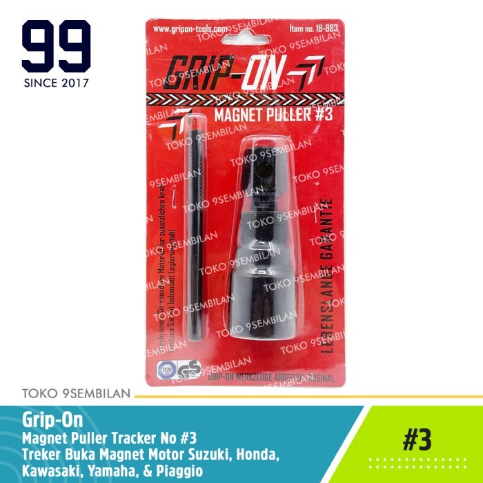 Grip-ON Magnet Puller Tracker #3 Treker Alat Pembuka Magnet Motor No 3