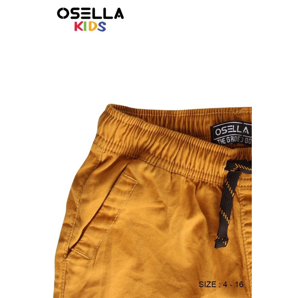 Osella Kids Bottom Long Pants Jogger Yellow