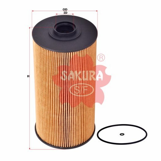 Sakura Fuel Filter Solar Bawah EF-10100 Mitsubishi Fuso Fighter FN62 EURO 4 tahun 2019 up