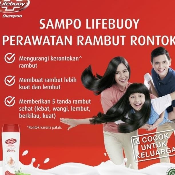 Lifebuoy Shampoo Anti Hairfall Perawatan Rambut Rontok 680Ml