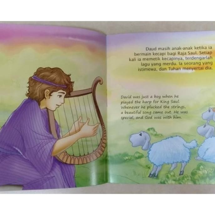 

Buku Cerita Rohani Anak Tokoh Alkitab Dwibahasa Bilingual Inggris Ind Original Dan Terpercaya