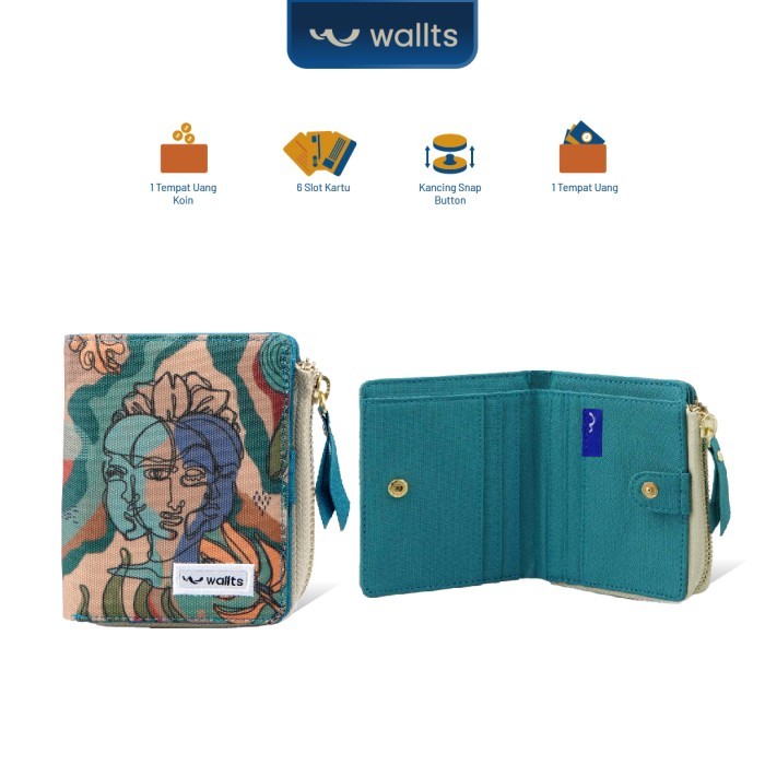 TERLENGKAP Dompet Lipat Wanita - Wallts Unica