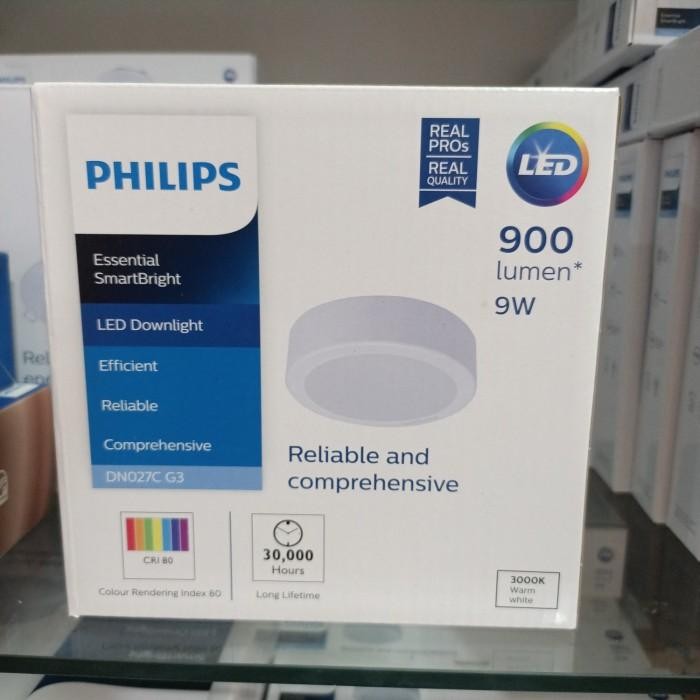 Lampu Led Downlight Philips Dn027C G3 9Watt 6" Dn027C 9W