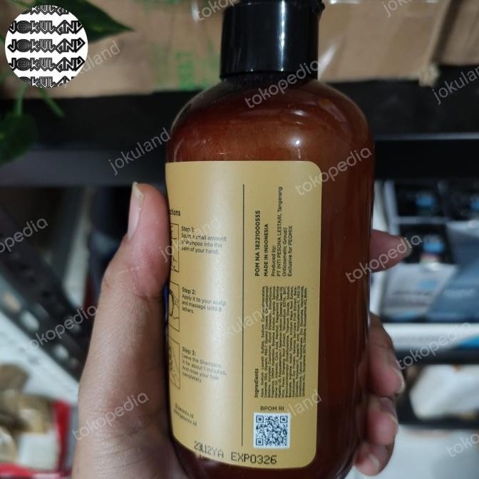 TERBARU - PEOMIX HAIR SHAMPOO - Perawatan Rambut Rontok Gondrong by Fabron