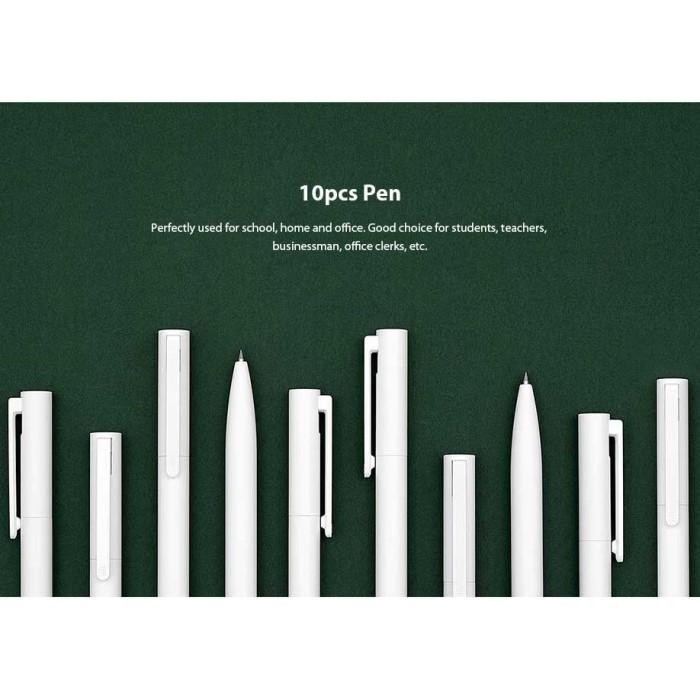 

Jfactory Xiaomi Mi Gel Ink Pen Pulpen - Premium 10 Pcs