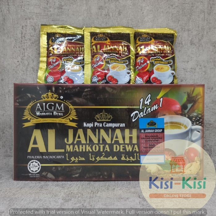 

Limited Al Jannah Kopi Mahkota Dewa Malaysia - Aljannah