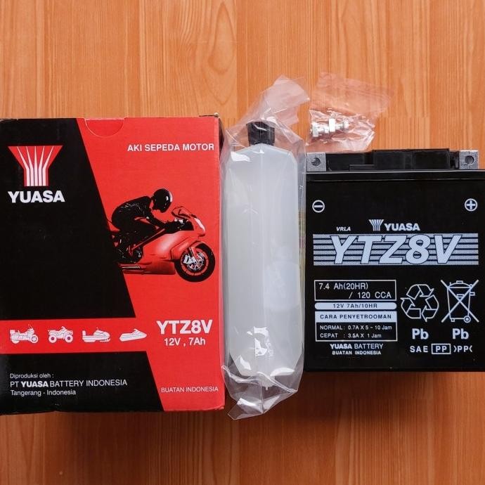AKI MOTOR KAWASAKI W175 KLX 150 KLX 250 YUASA YTZ8V ORIGINAL