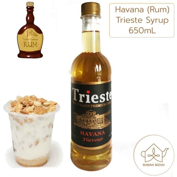 

MURAH 650mL Sirup Havana ( Jamaican Rum ) Premium Syrup