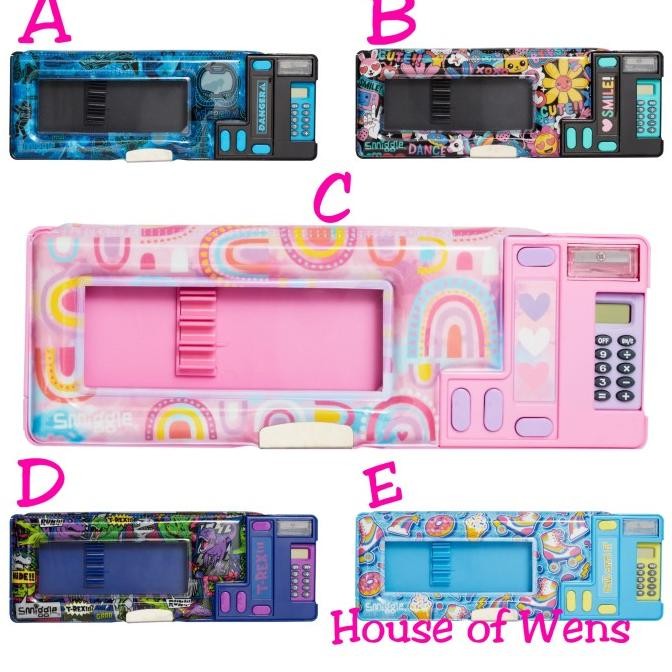 

BEBAS ONGKIR - SMIGGLE BRIGHT SIDE POP OUT PENCIL CASE ORIGINAL - TEMPAT PENSIL