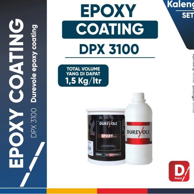 NEW DUREVOLE EPOXY COATING DPX 3100 (BOTOL SET)