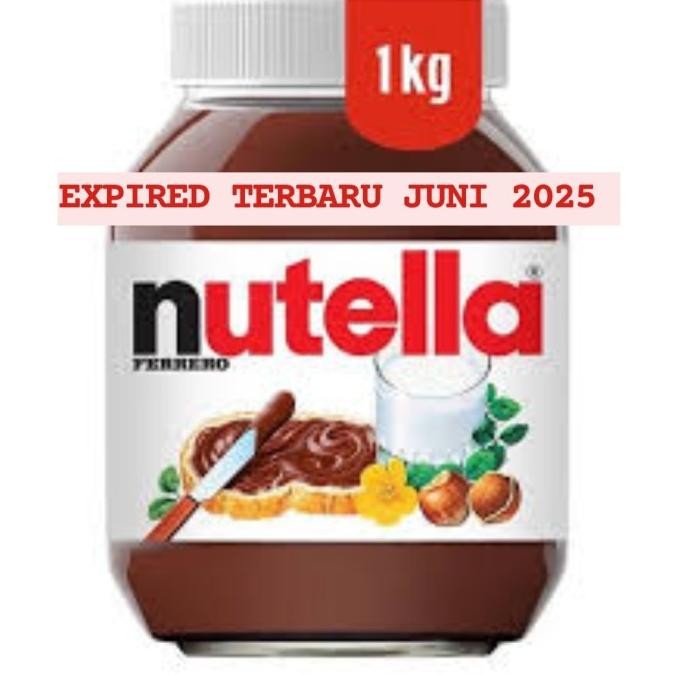 

SELAI COKLAT NUTELLA 1 KG 1KG FERRERO