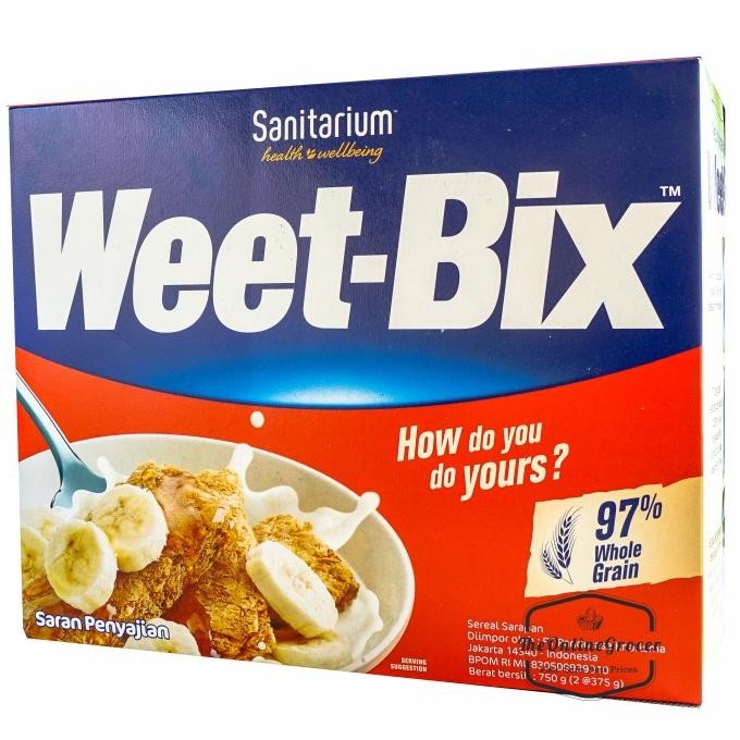 

Sanitarium Weetbix Original 750gr Sereal Sarapan