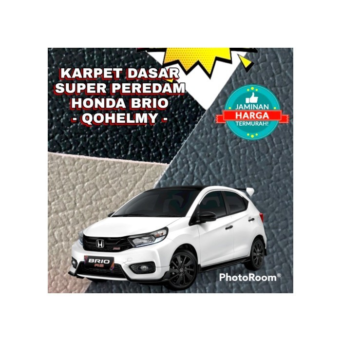 Karpet Dasar Mobil Peredam - Honda Brio RS & SATYA
