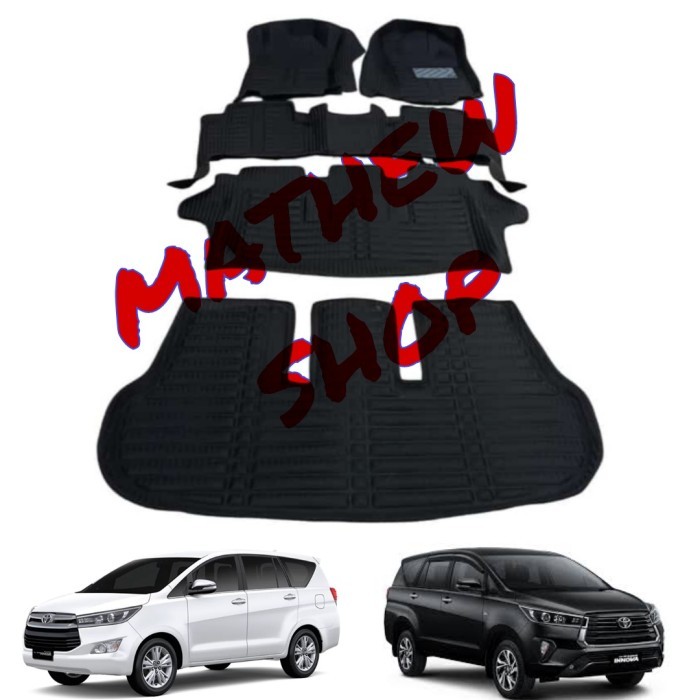 Karpet 5D Premium Mobil Innova Reborn 2019 2020 2021Up Import Quality