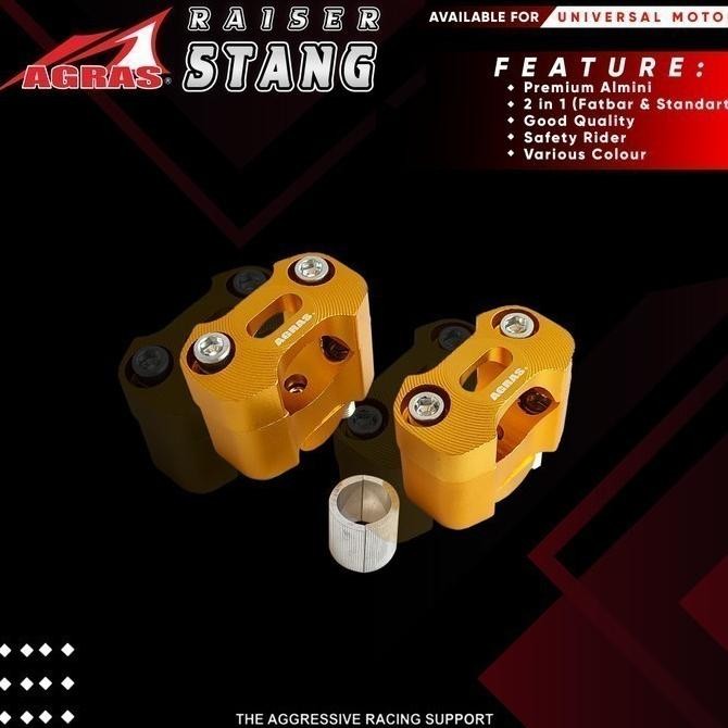 Raiser Stang Jalu Motor Fatbar Standar VIXION CB 150 R FINO Universal