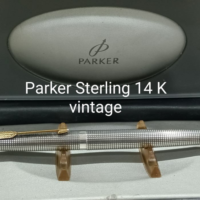 

Farizal - Pena Parker Sterling Perak Nib 14K Vintage Original No Waterman 01