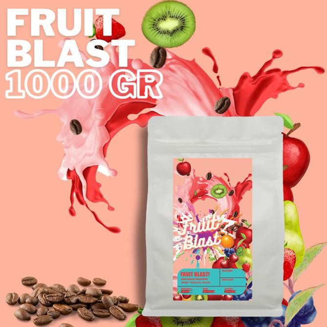 

Kopi Arabika Fruit Blast Roasted Bean Coffee - 1 Kg
