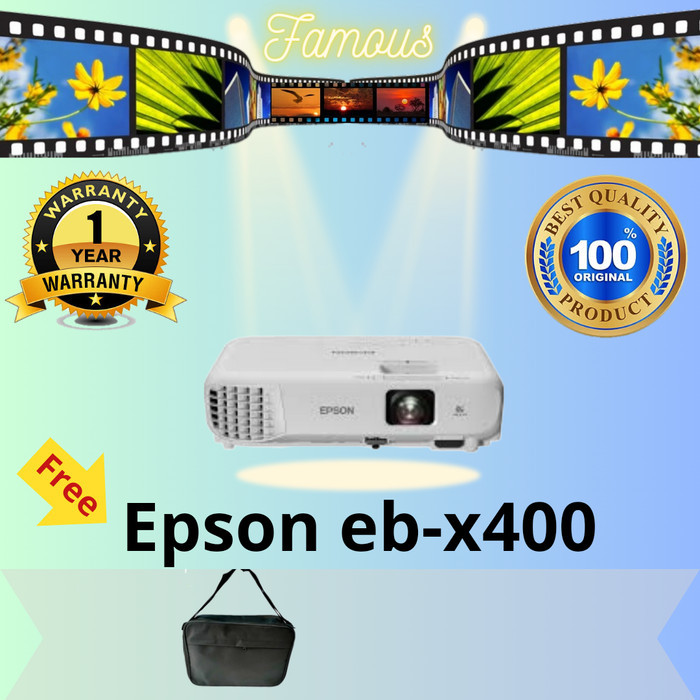 proyektor epson eb-x400 / epson eb-x400 xga 3300 lumen