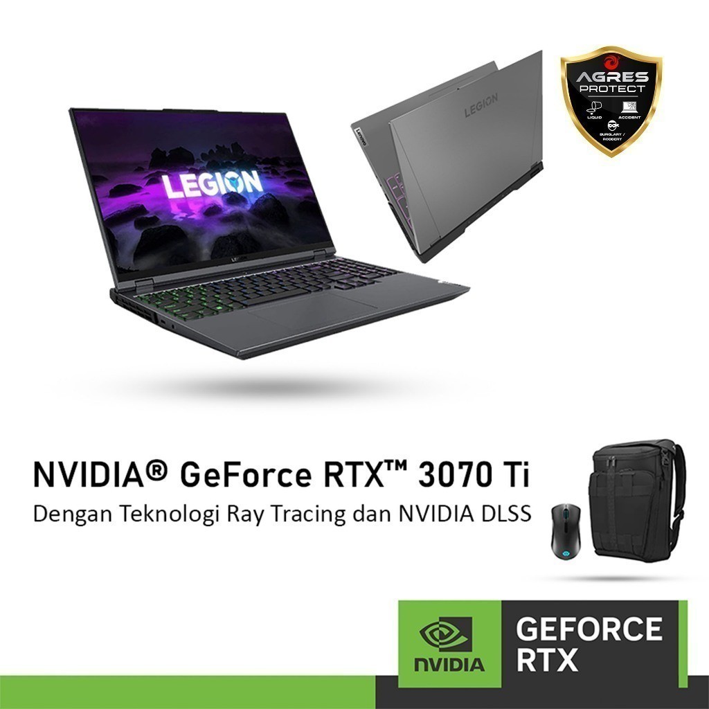LENOVO LEGION 5 PRO 16 GeForce RTX™ 3070 Ti 8GB - i7 12700H 16GB 1TB WINDOWS 11 16.0WQXGA 240HZ - RH
