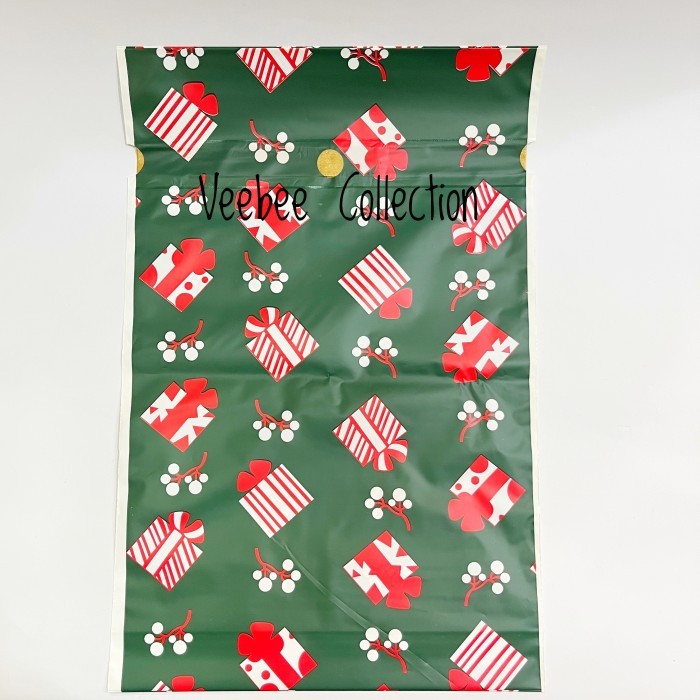 

~@~@~@~@] Plastik Snack Natal 23x34cm/ plastik sovenir natal/ kantong bingkisan natal