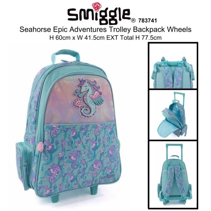 Tas Trolley Smiggle / Tas Sekolah Smiggle