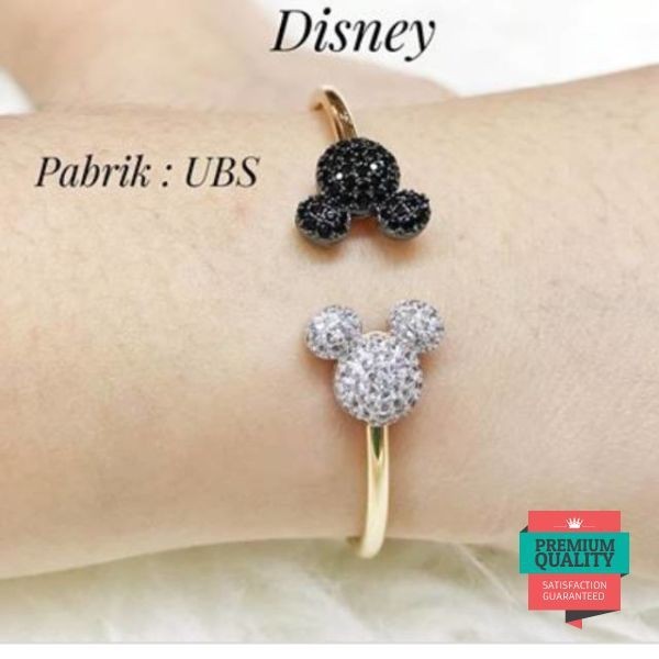 Terlaris gelang disney ubs gelang mickey mouse original disney model terbaru gelang remaja Elegan