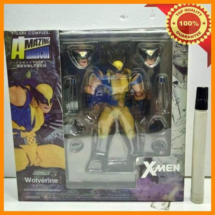 (AFP) MAINAN ACTION FIGURE WOLVERINE XMEN REVOLTECH THE AMAZING YAMAGUCHI RE