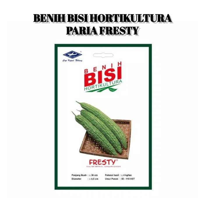 *#*#*#*#] Benih BISI Paria Pare Fresty 10 Biji Bibit Tanaman Sayuran Hidroponik