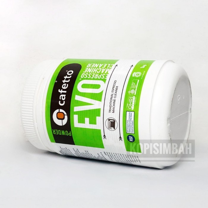 

Cafetto Evo Bubuk Descaler Powder 1 KG 500 Gram Pembersih Mesin Kopi