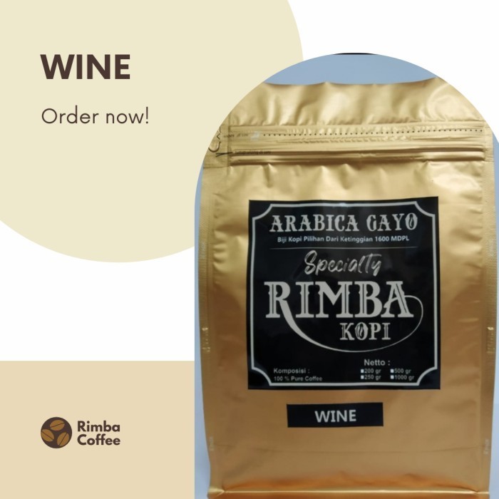 

KOPI BUBUK ARABICA GAYO WINE RIMBA