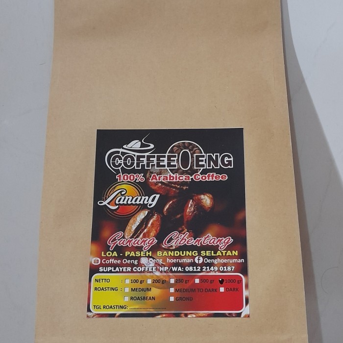 

coffe oeng lanang 1kg