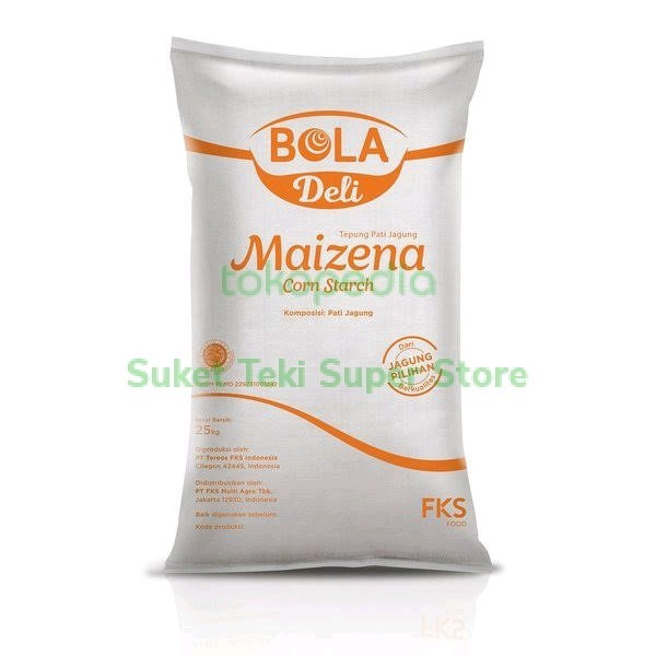 

Maizena Bola Deli 25 kg Tepung Jagung Bola 25kg BAL Karung GOJEK
