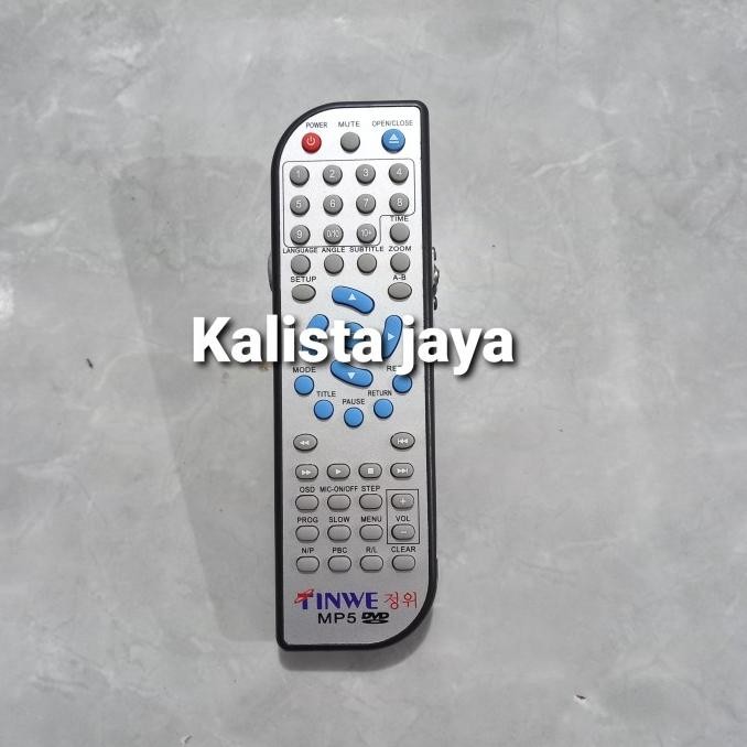 REMOTE REMOT DVD PLAYER TINWE MP5 ORIGINAL 1911T