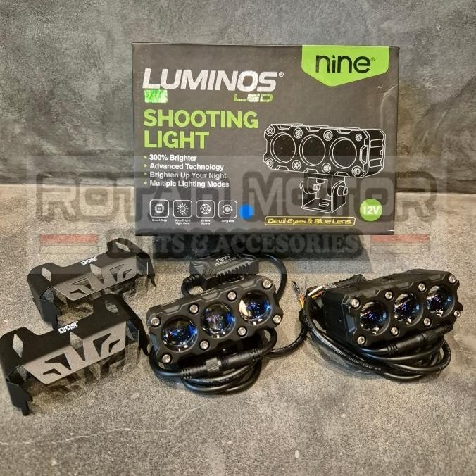 TERMURAH - Mini Projie Luminos Q9 Pro Triple Lens Blue Lens Q9 PRO / LUMINOS Q9 PRO LASER LED / MINI