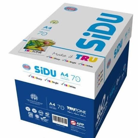 

TERLARIS - Kerta HVS Sinar Dunia ( SiDu ) A4 70 gr 1 dus / 5 Rim