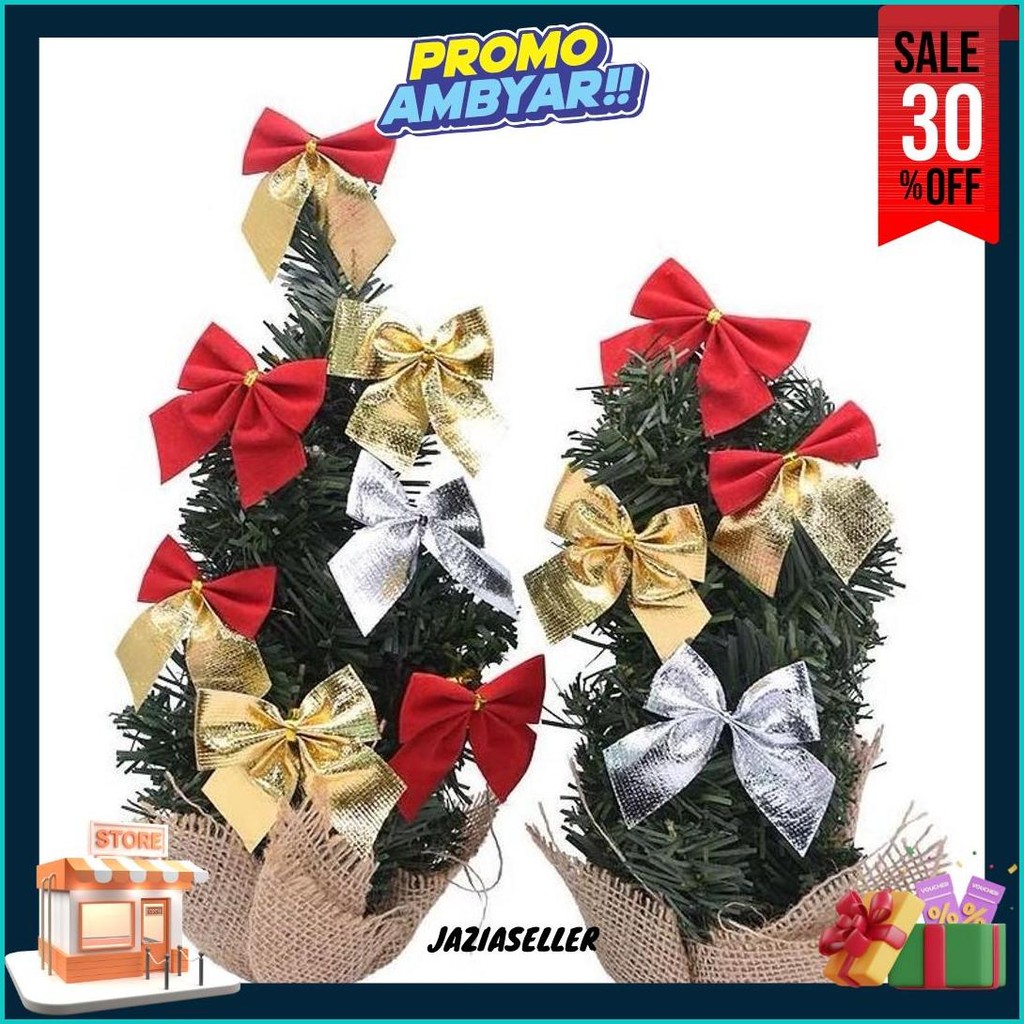 

Hiasan Pita Natal Isi 12 Dan 6 Dekorasi Pita Kado Parcel Hampers Grosir Cod