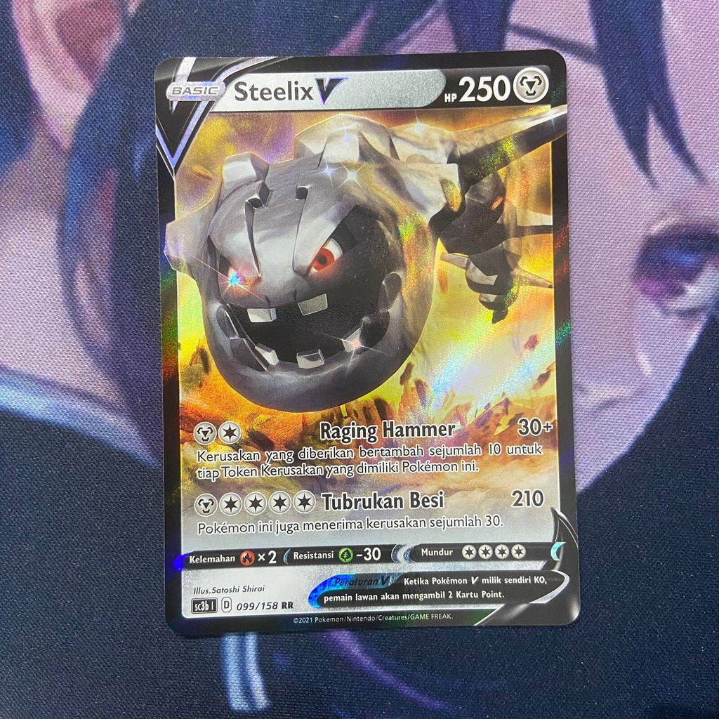 pokemon (ID) steelix v - SC3b 099/158 - RR