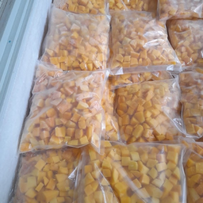 

TERBARU LOKAL FROZEN MANGO/MANGGA BEKU HARUM MANIS 1 KG